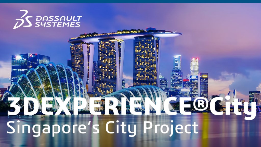 سنگاپور مجازی در پلتفرم 3DEXPEREINCE